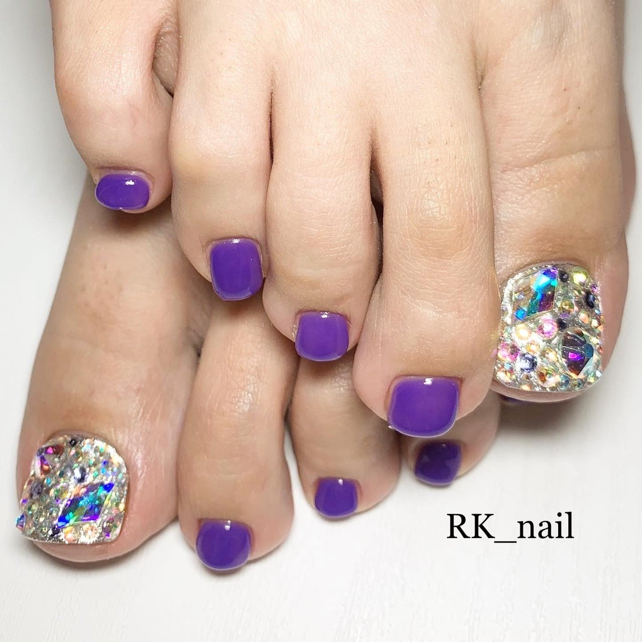 夏 旅行 海 リゾート フット Rk Nail ｱｰﾙｹｲﾈｲﾙ のネイルデザイン No ネイルブック