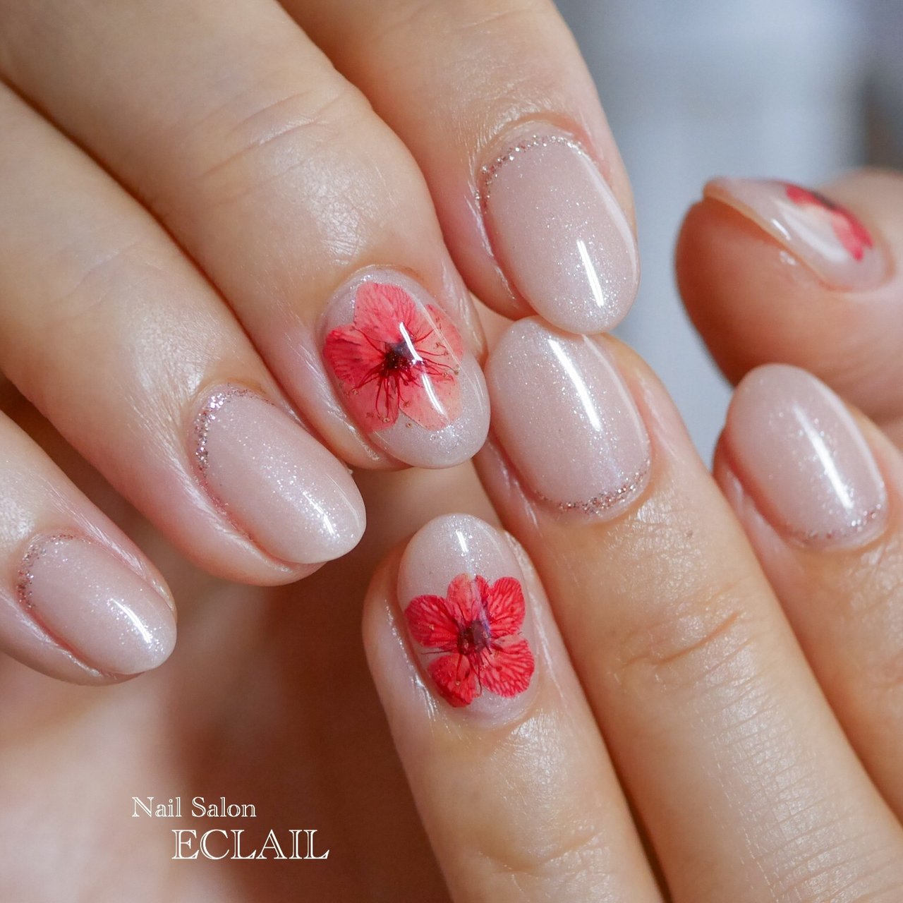 春 夏 リゾート 女子会 シンプル Eclail エクレイルのネイルデザイン No ネイルブック