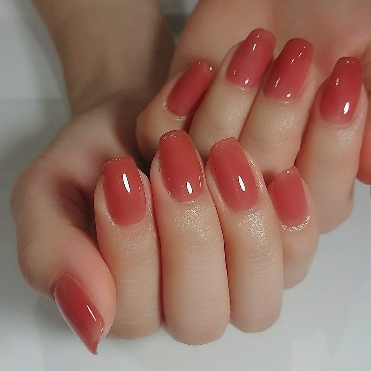 オールシーズン/ハンド/ワンカラー/ミディアム/クリア - palaunuの