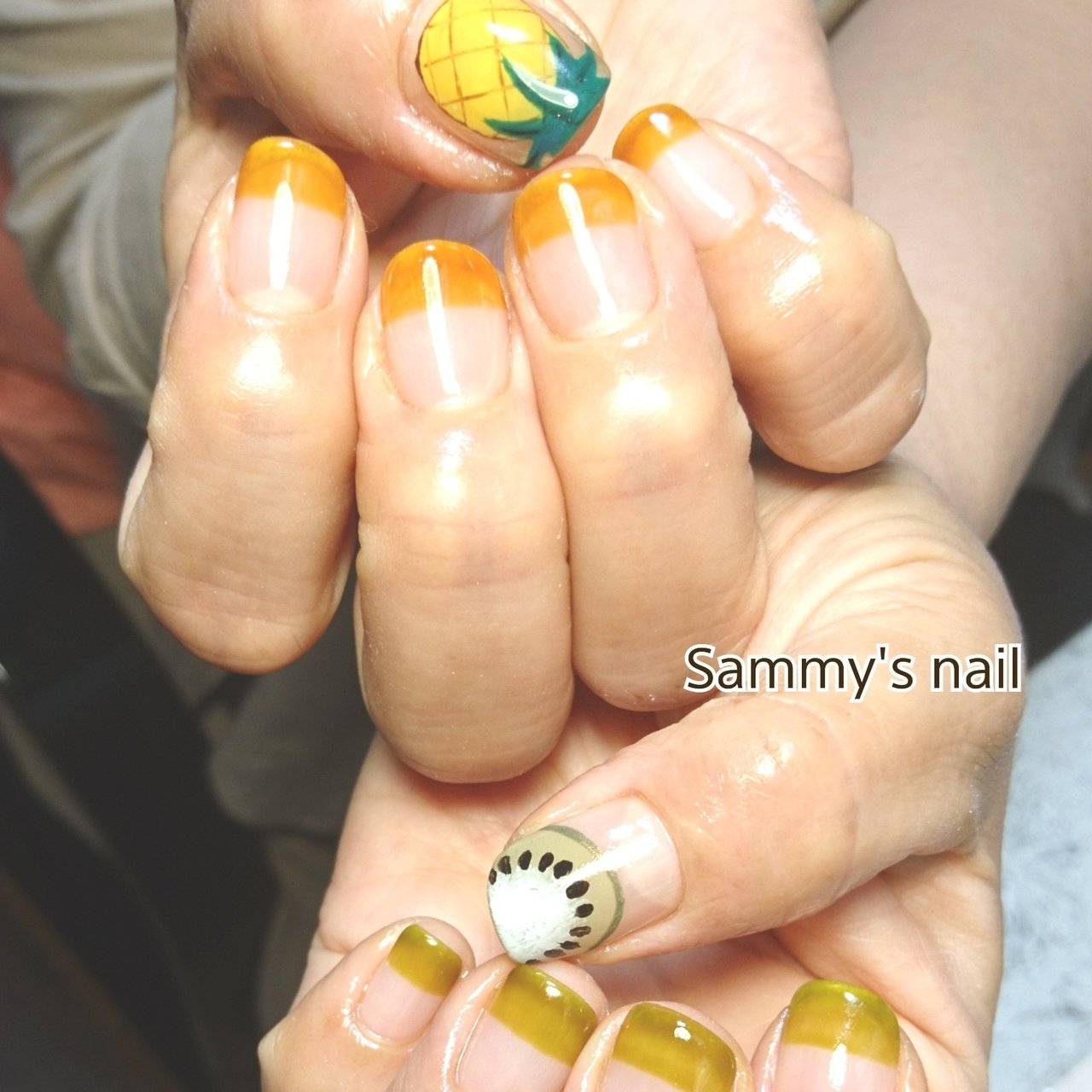 夏 リゾート パーティー 女子会 ハンド Sammy S Nailのネイルデザイン No ネイルブック