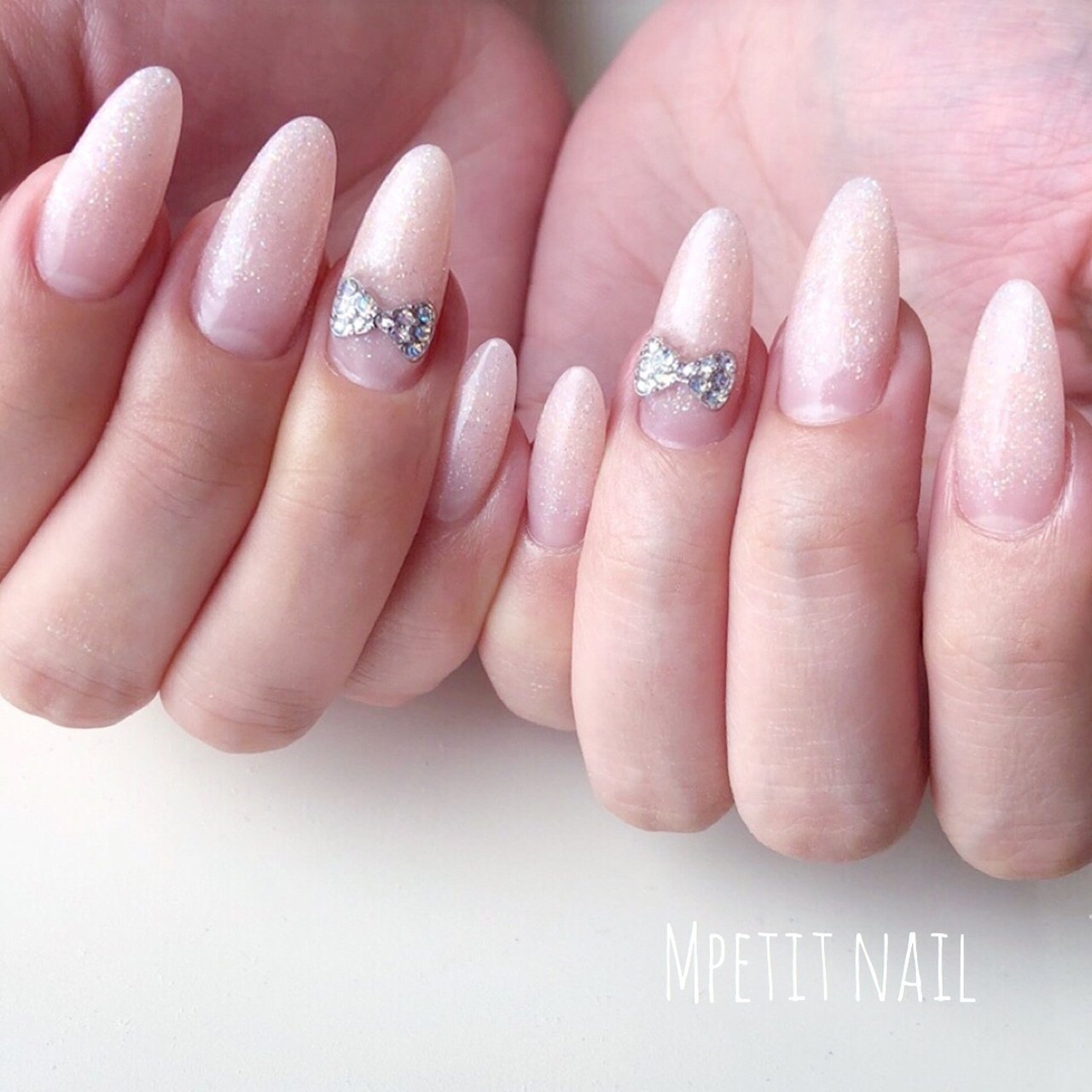 夏 秋 ブライダル パーティー ハンド Yukiのネイルデザイン No ネイルブック