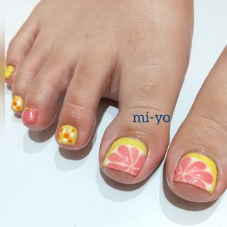 フルーツフットネイルのネイルデザイン ネイルブック
