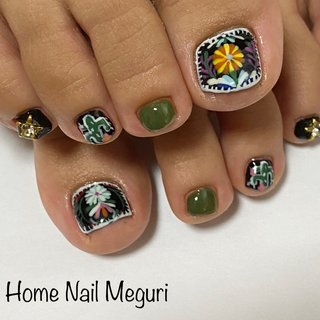 メキシカンのネイルデザイン ネイルブック