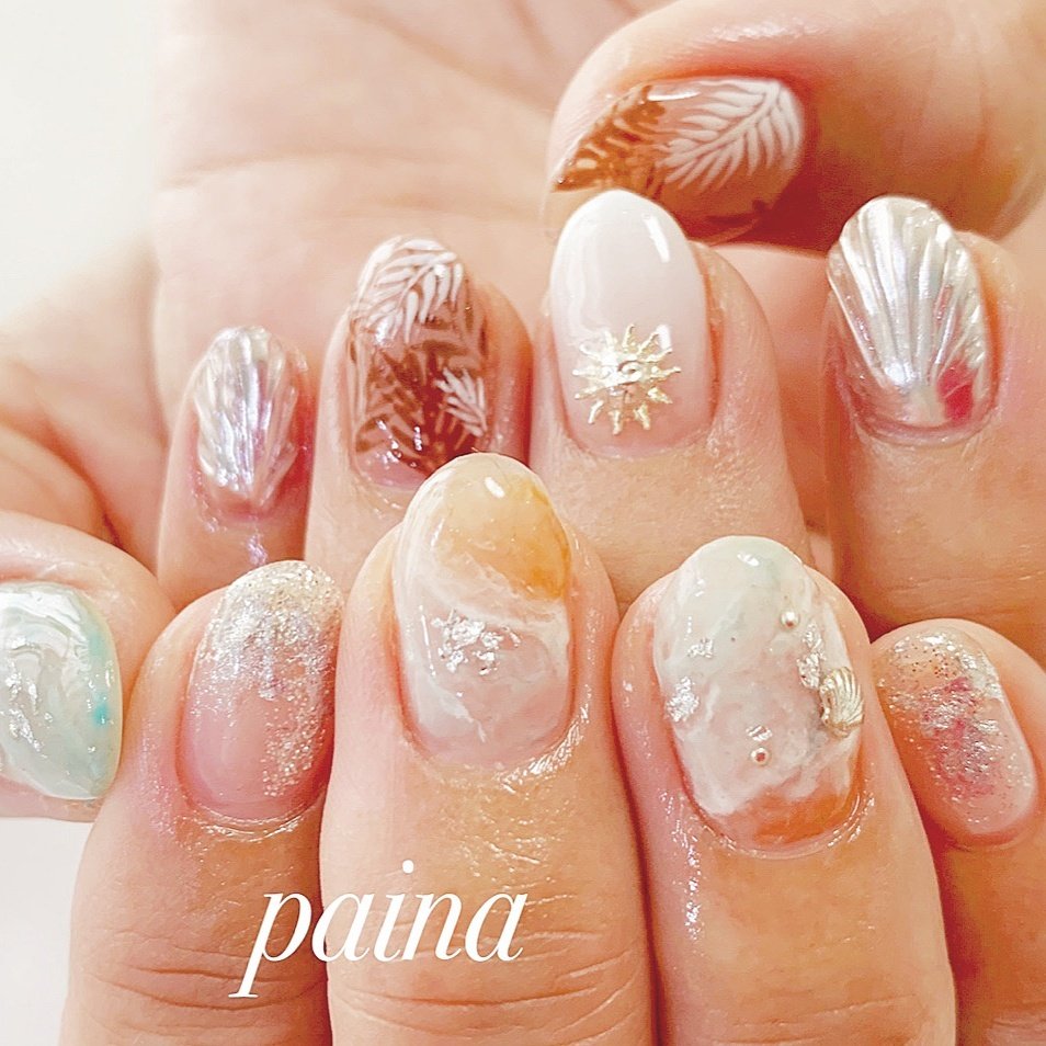 越谷市 ネイルパイナ Nailpainaのネイルデザイン No ネイルブック