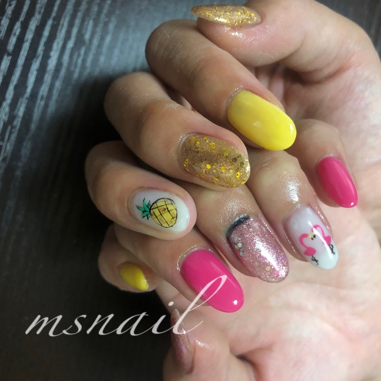 夏 オフィス デート 女子会 ハンド ｍ Snailのネイルデザイン No ネイルブック