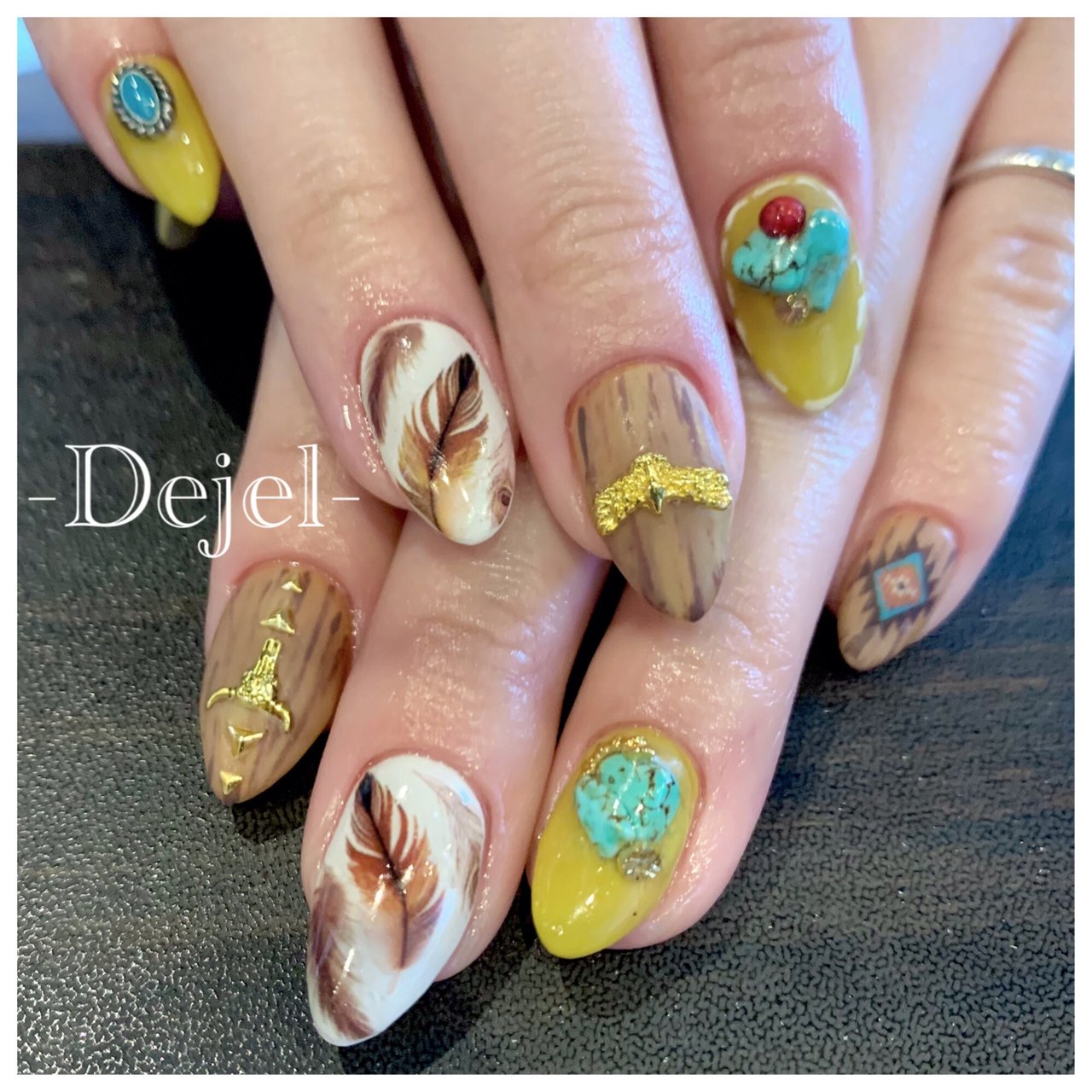 夏 旅行 ライブ パーティー ハンド Nail Salon Dejel ディジェールのネイルデザイン No ネイルブック