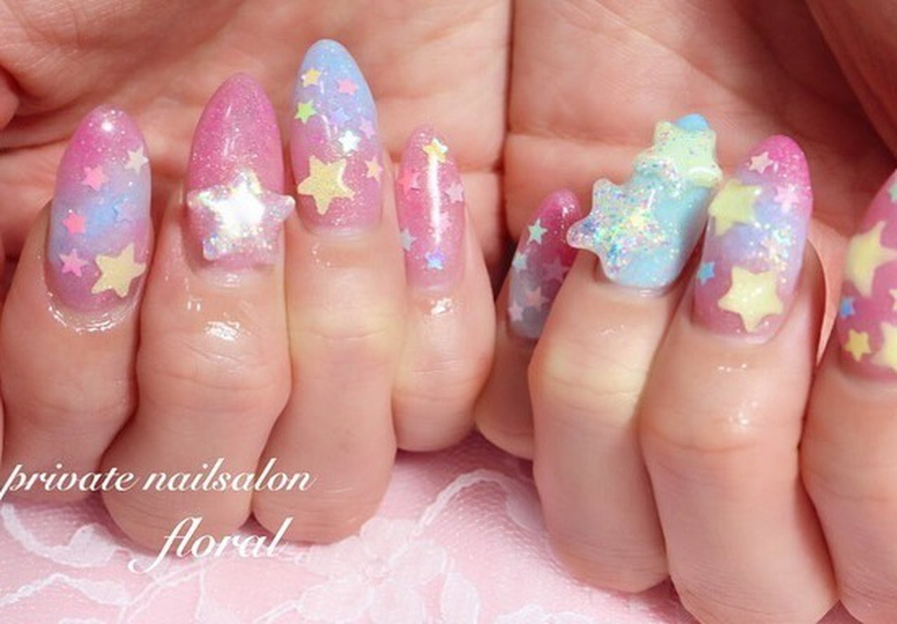Private Nailsalon Floral M のネイルデザイン No ネイルブック