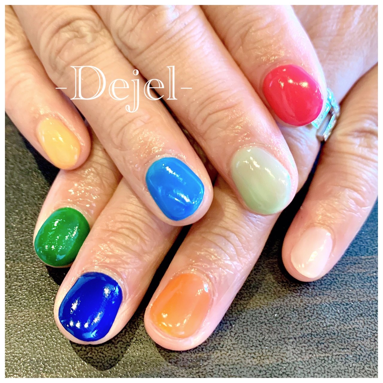 夏 リゾート ライブ パーティー ハンド Nail Salon Dejel ディジェールのネイルデザイン No ネイルブック