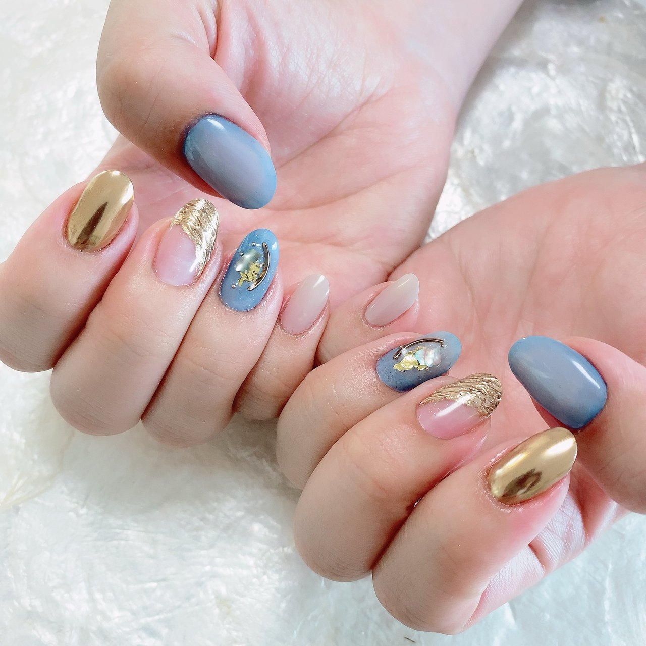 夏 オールシーズン 旅行 リゾート ハンド Eclat Nail Salon 鎌田恭子のネイルデザイン No ネイルブック