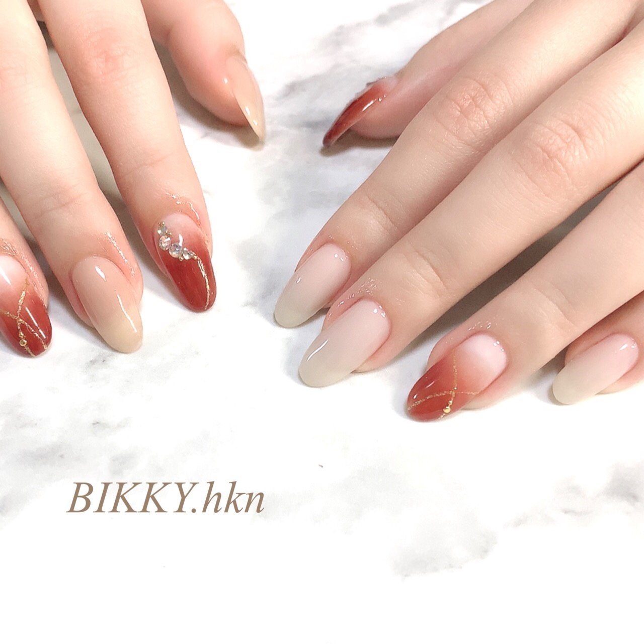 夏 オールシーズン リゾート オフィス ハンド Nail Salon Bikky彦根店のネイルデザイン No ネイルブック