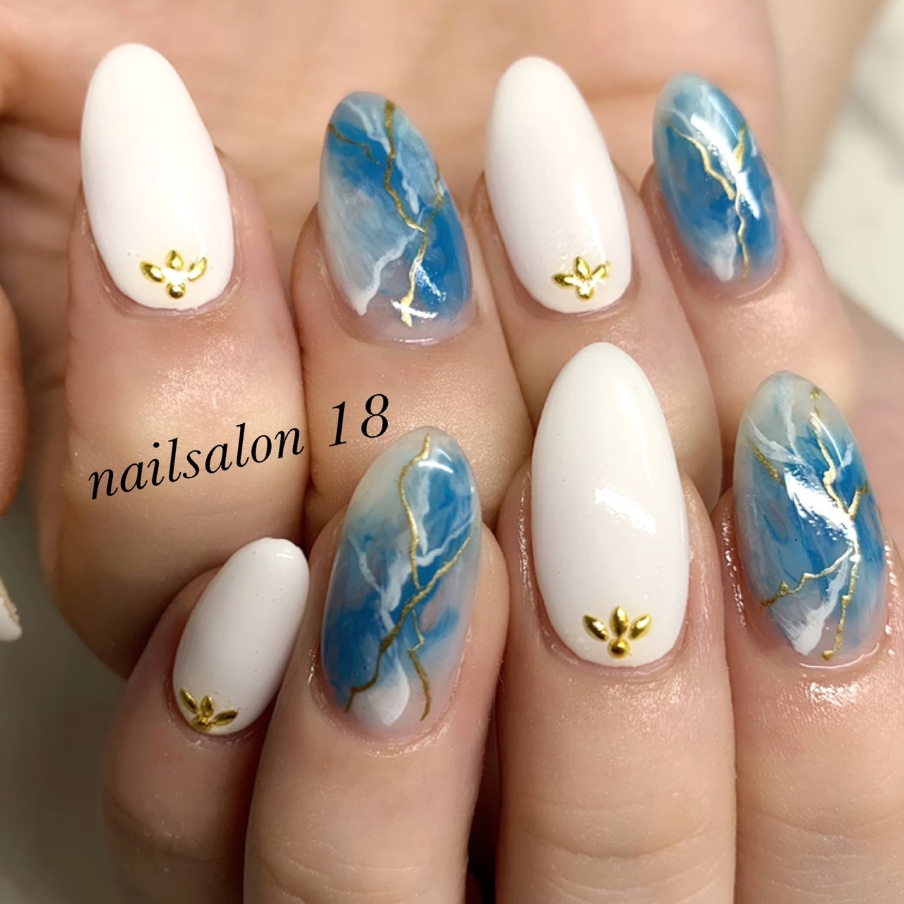 春 夏 オールシーズン ハンド Nailsalon 18のネイルデザイン No ネイルブック