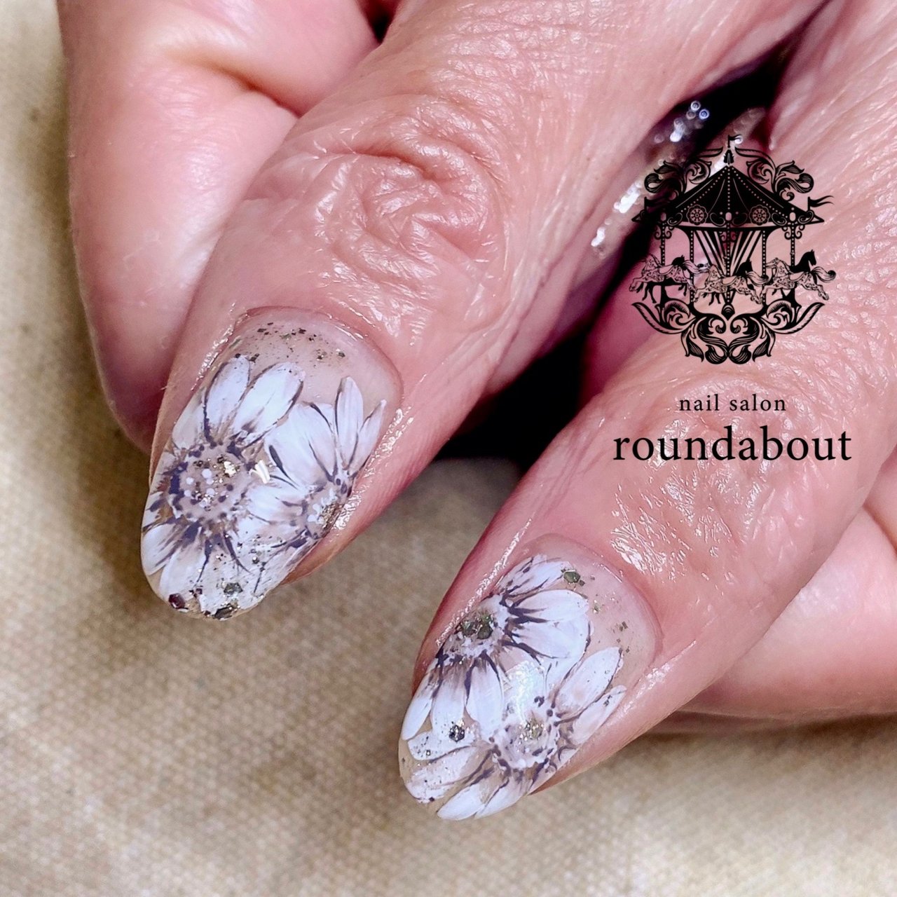 夏 海 リゾート 浴衣 ハンド Yuko Nail Salon Roundabout のネイルデザイン No ネイルブック