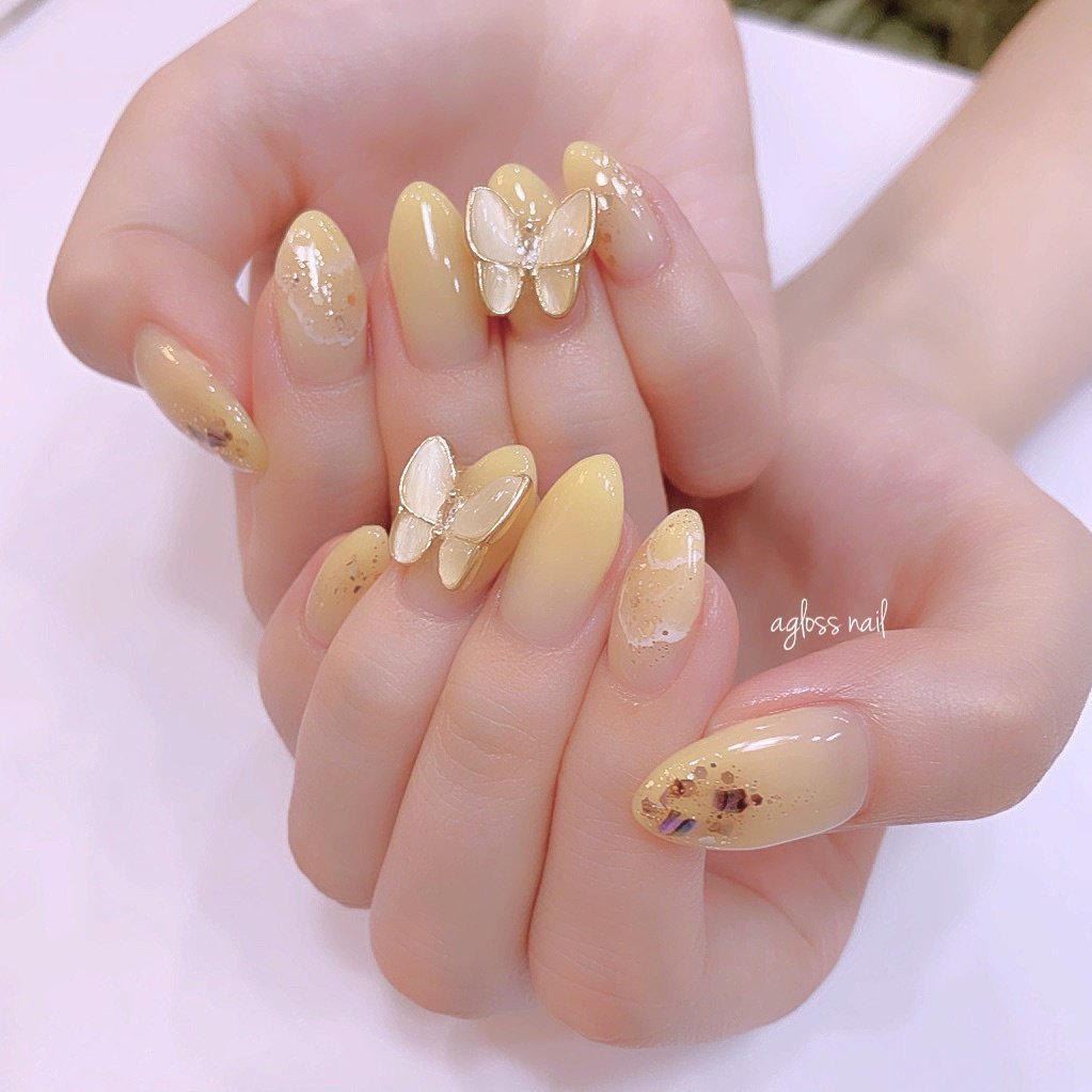 春 夏 秋 冬 ハンド Agloss Nailのネイルデザイン No ネイルブック