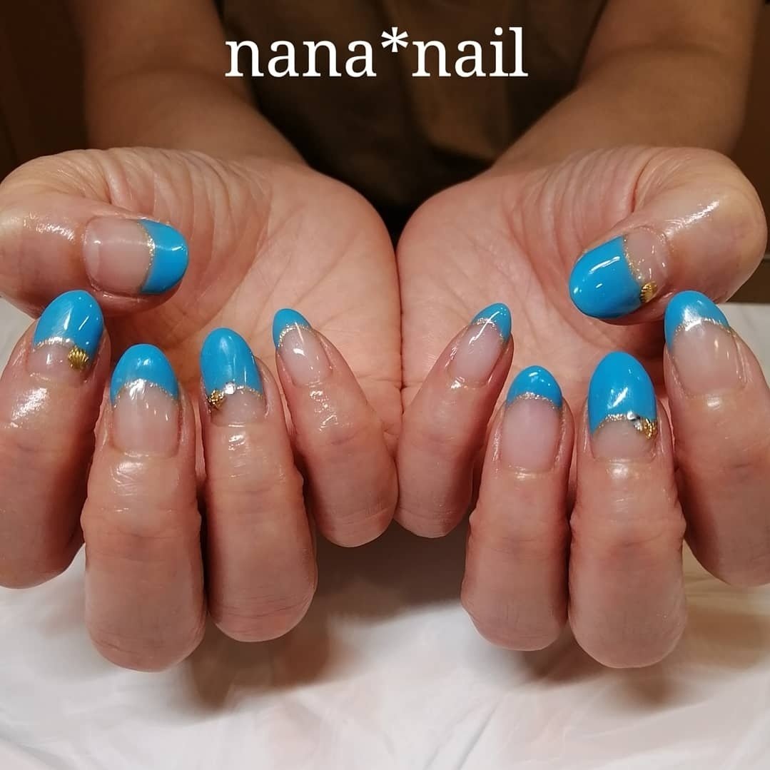 夏 海 リゾート 女子会 ハンド Nana Nailのネイルデザイン No ネイルブック