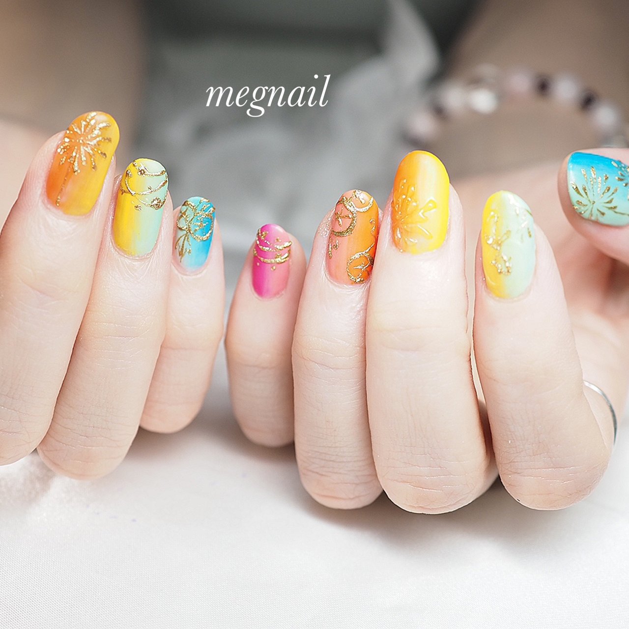 夏 旅行 デート 女子会 ハンド Megnailのネイルデザイン No 5535707 ネイルブック