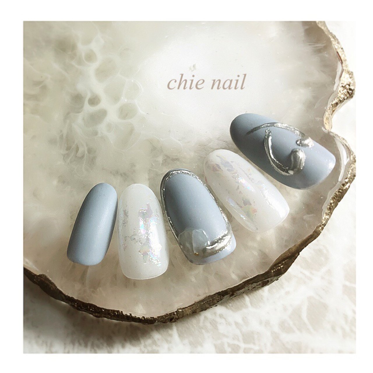 夏 梅雨 七夕 海 ハンド Chie Nailチエネイルのネイルデザイン No ネイルブック
