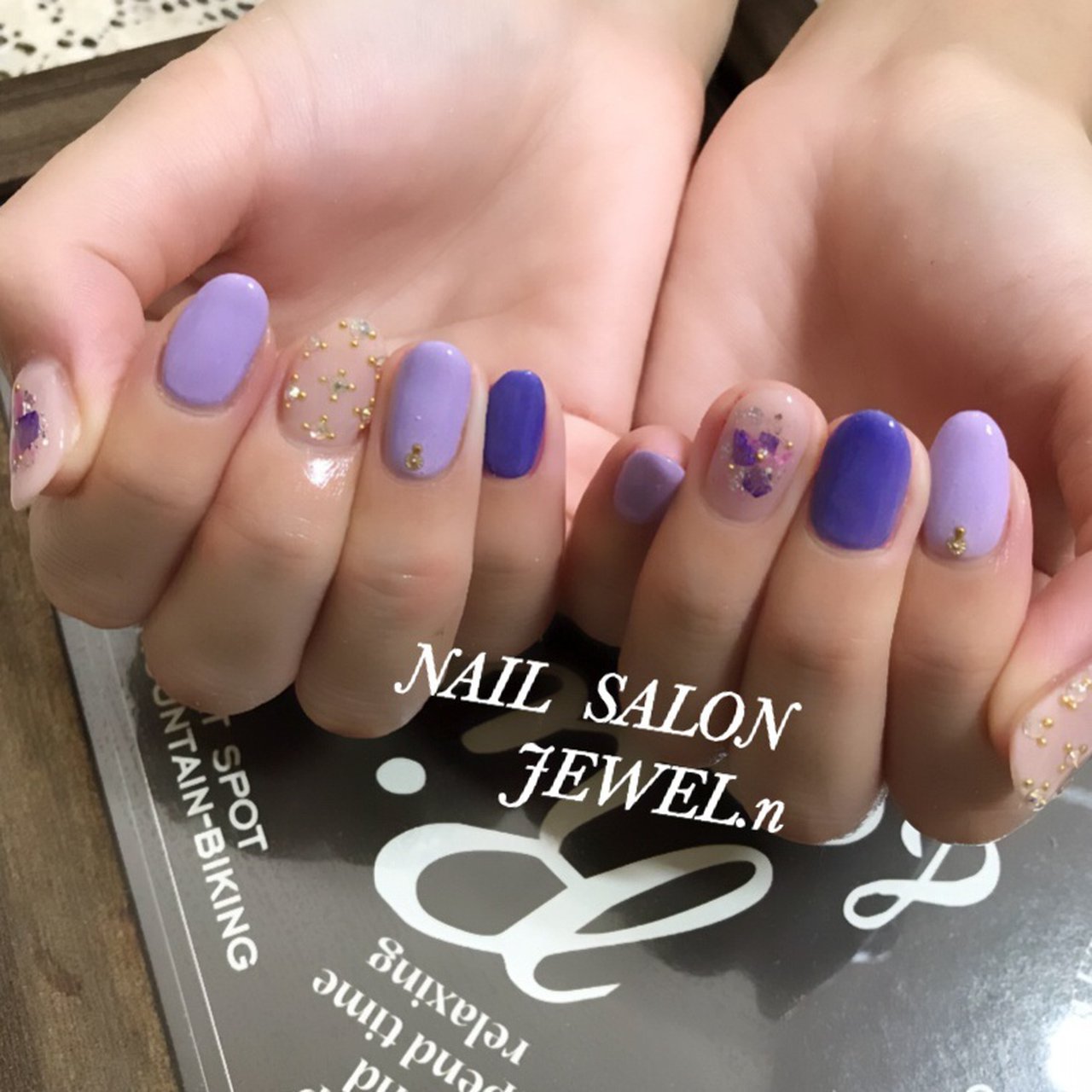 夏 秋 オールシーズン 女子会 ハンド Jewel Nのネイルデザイン No ネイルブック