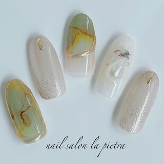 人気順 リゾート ブライダルネイルチップ名古屋のネイルデザイン ネイルブック