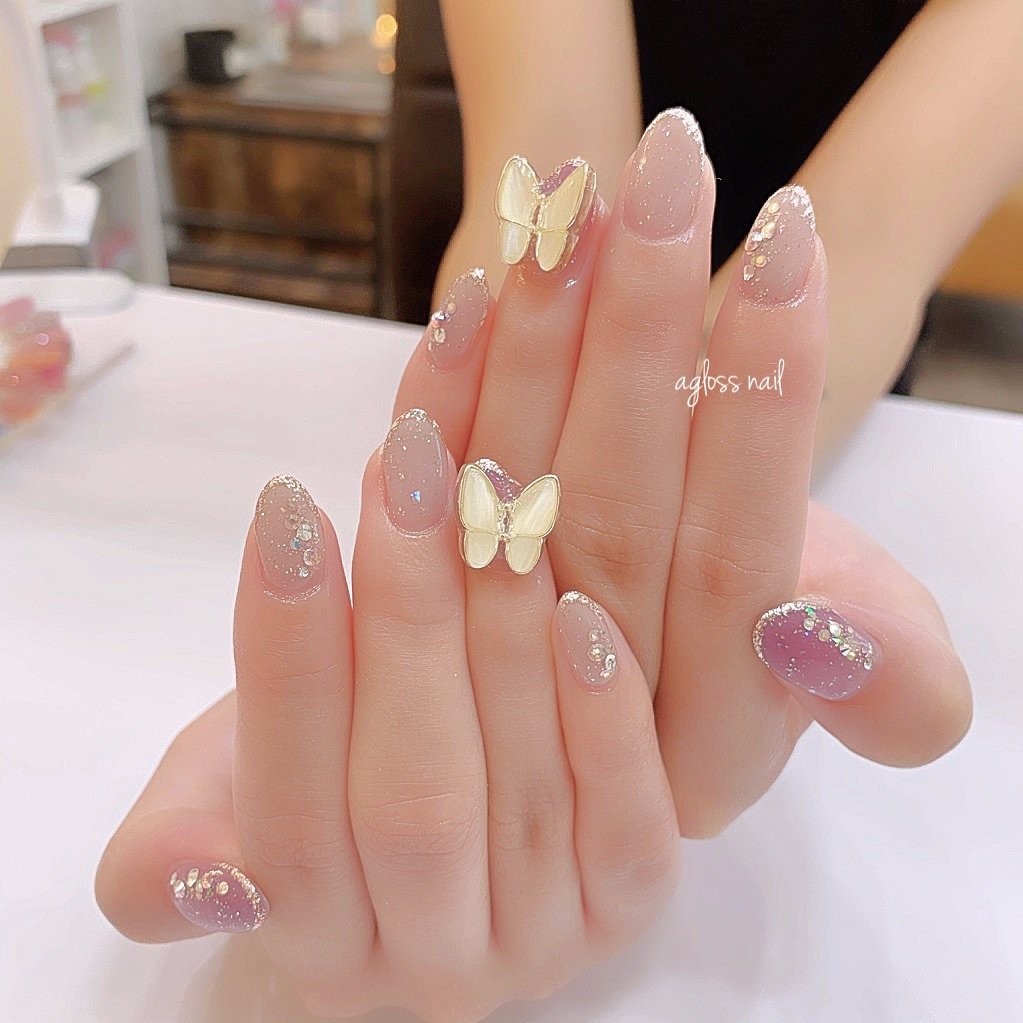 春 夏 秋 冬 ハンド Agloss Nailのネイルデザイン No ネイルブック