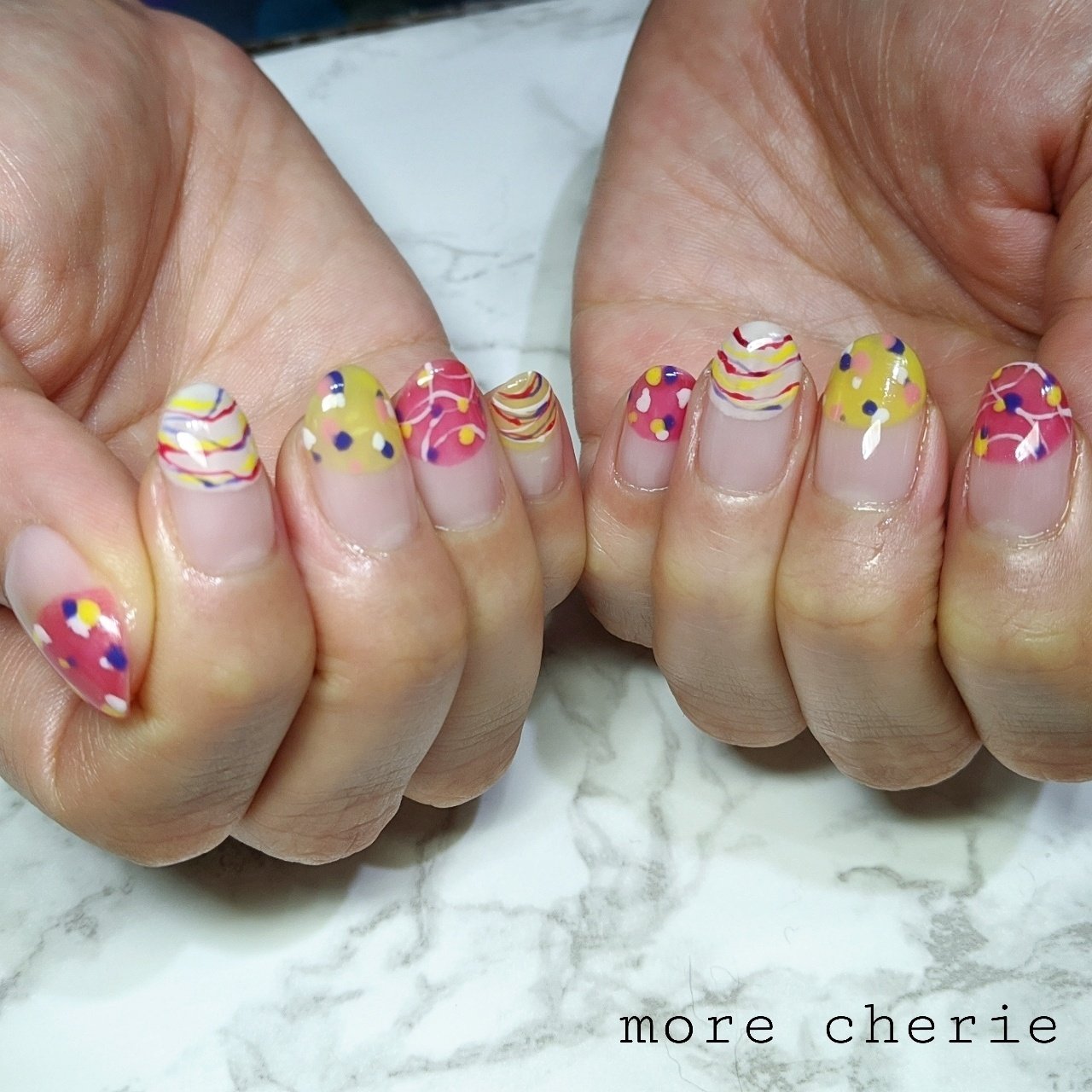 夏 海 浴衣 ライブ ハンド 田中 博子のネイルデザイン No ネイルブック