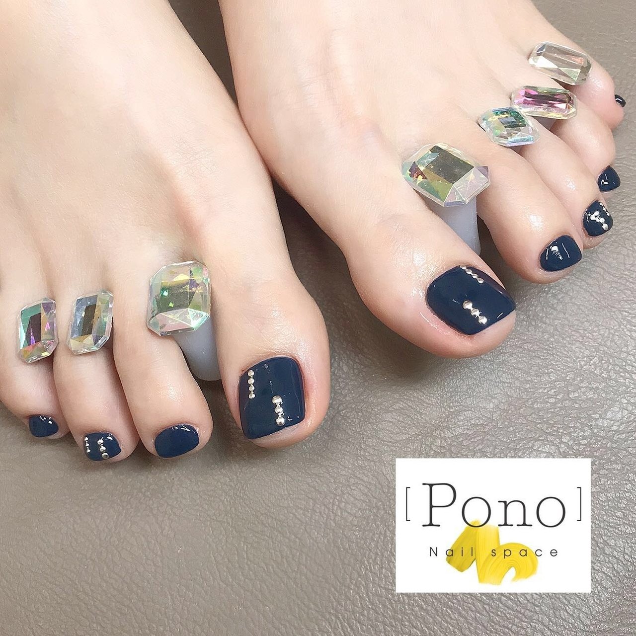 夏 秋 冬 オールシーズン フット Nail Space Pono まどちゃんのネイルデザイン No ネイルブック