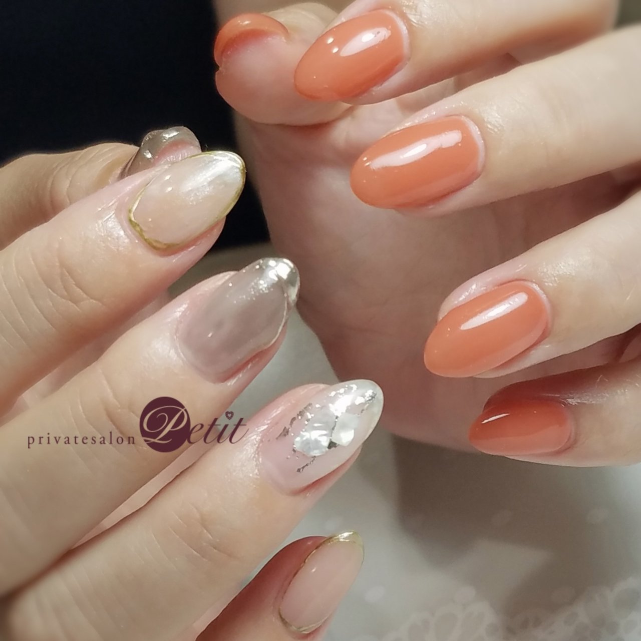 夏 ハンド お客様 Privatesalonプティ Akane 石川県内灘町 のネイルデザイン No ネイルブック