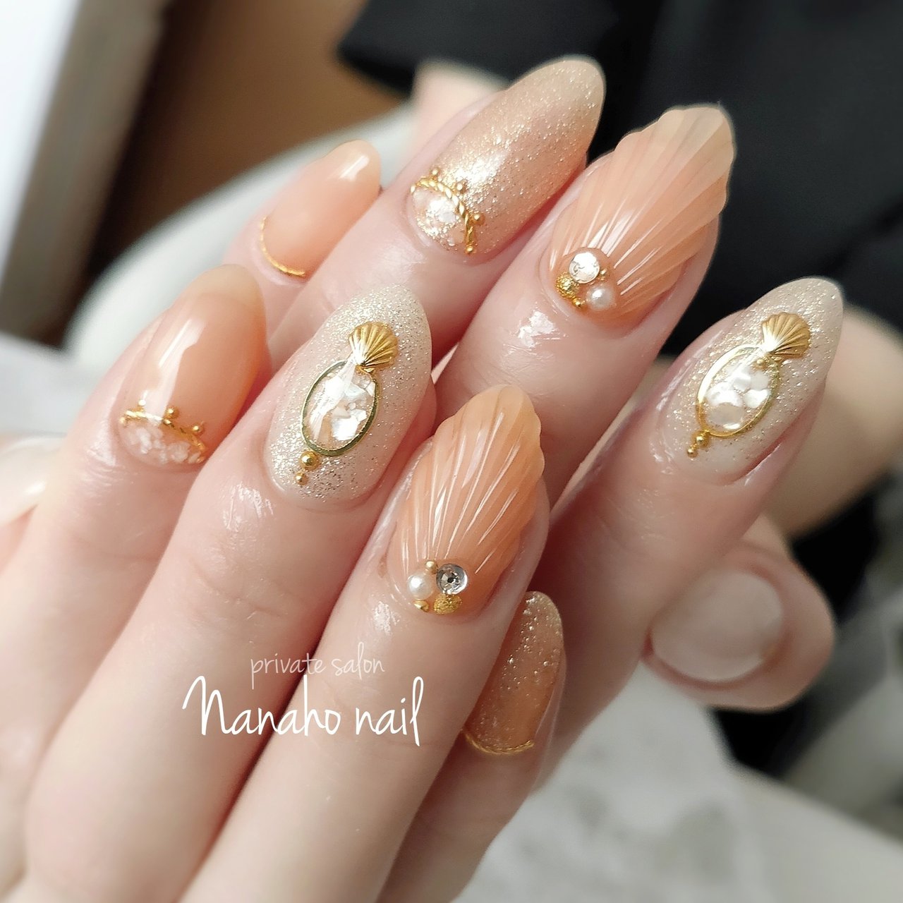 夏 海 リゾート デート ハンド Nanaho Nail 大阪府八尾市 のネイルデザイン No ネイルブック