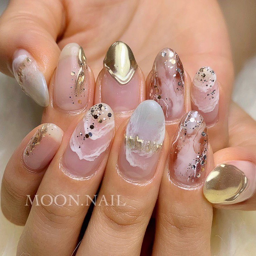 春 夏 秋 冬 ハンド Moon Nailのネイルデザイン No ネイルブック