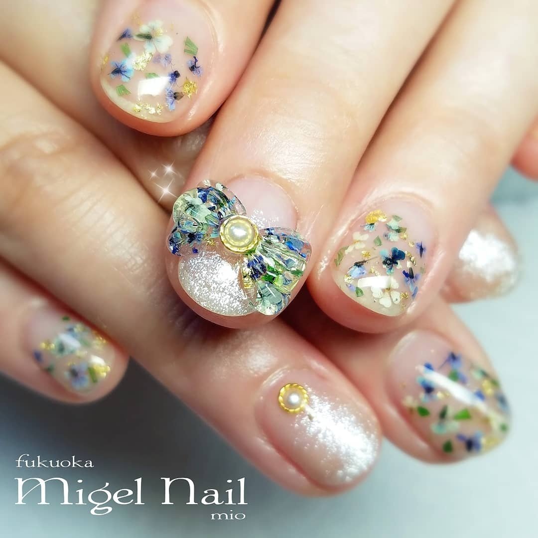 リゾート ブライダル パーティー デート ハンド Migel Nailのネイルデザイン No 5549978 ネイルブック