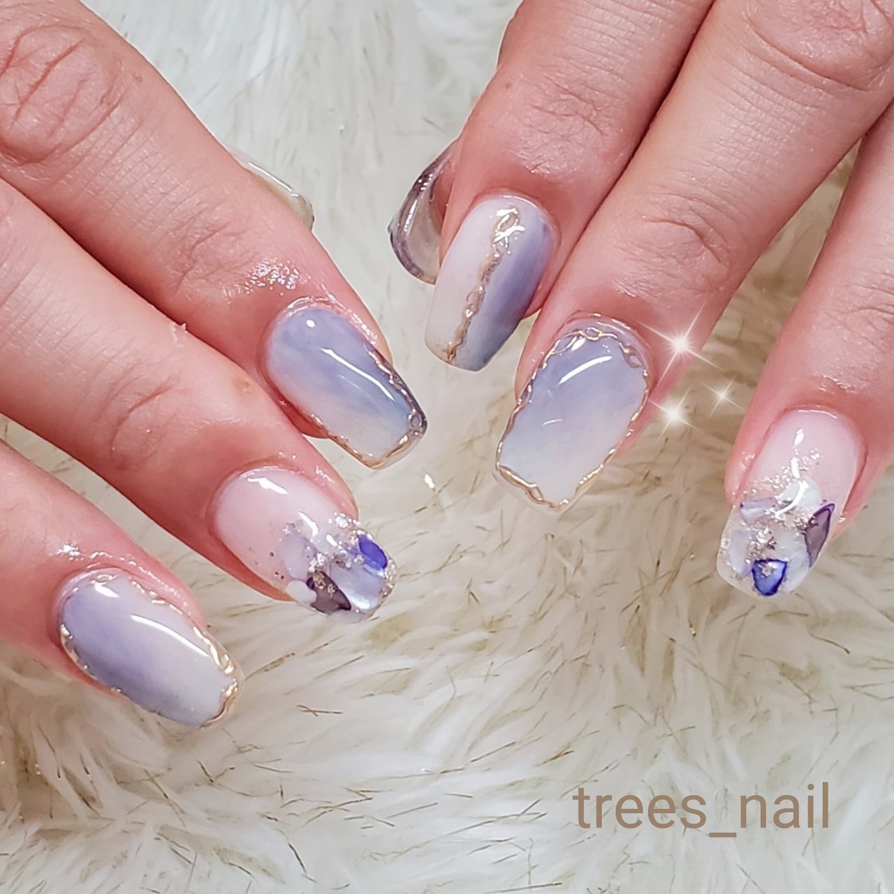 夏 秋 梅雨 七夕 ハンド Trees Nailのネイルデザイン No ネイルブック