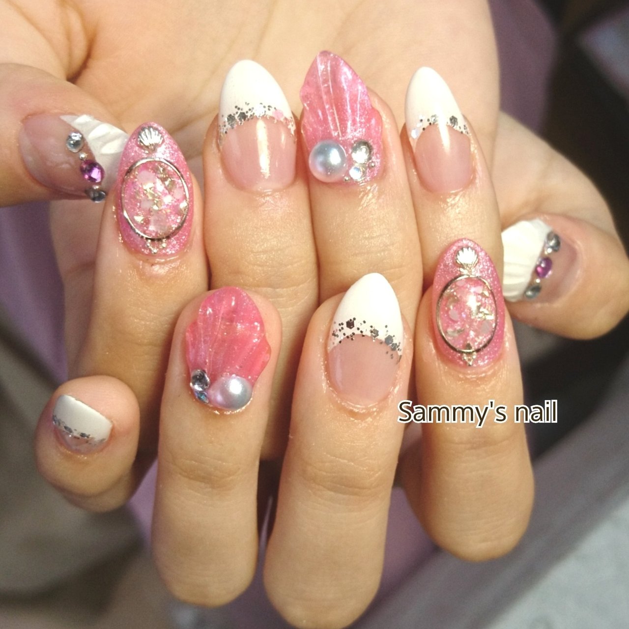 夏 海 リゾート 女子会 ハンド Sammy S Nailのネイルデザイン No ネイルブック