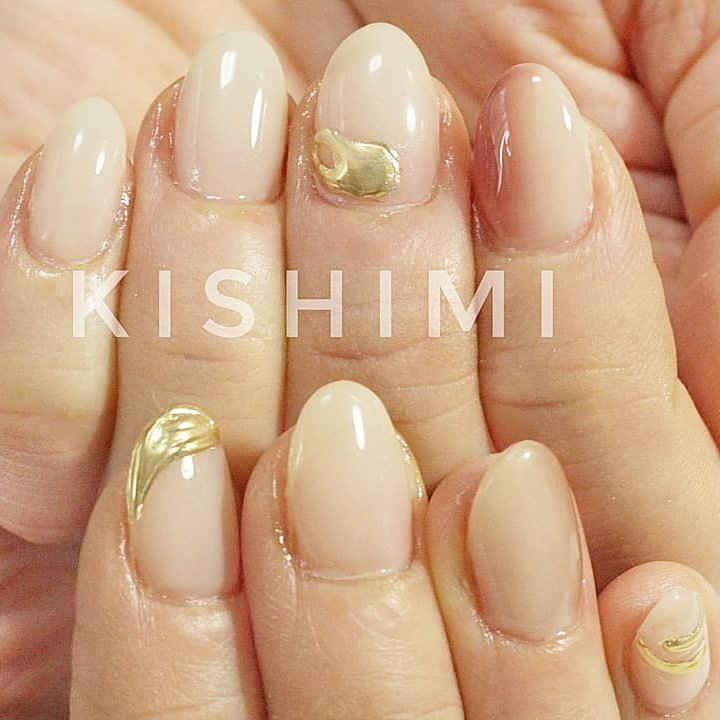 オールシーズン オフィス ハンド シンプル グラデーション Kishimiのネイルデザイン No ネイルブック