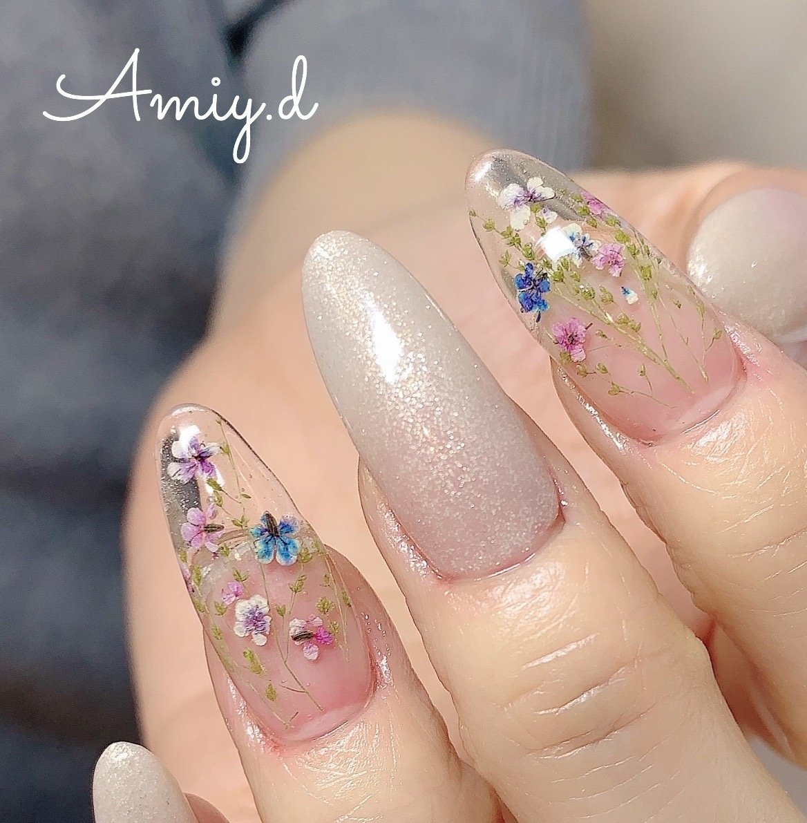 春 オールシーズン パーティー デート ハンド Amiy D Nailのネイルデザイン No ネイルブック