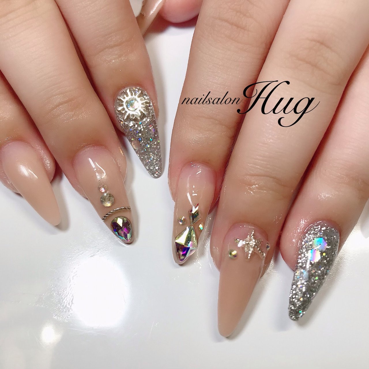 海 リゾート パーティー デート ハンド Nailhugのネイルデザイン No ネイルブック