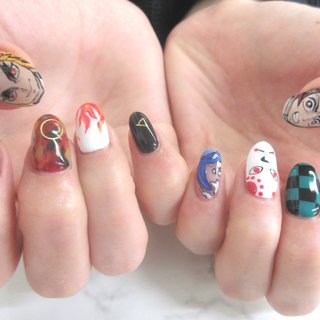 22年 新着順 カラフル レインボー 安いネイルのネイルデザイン ネイルブック