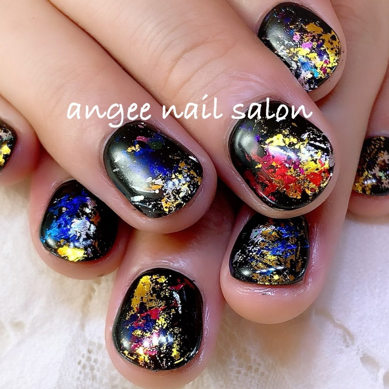 オールシーズン 旅行 パーティー デート ハンド ネイルサロンアンジーのネイルデザイン No ネイルブック