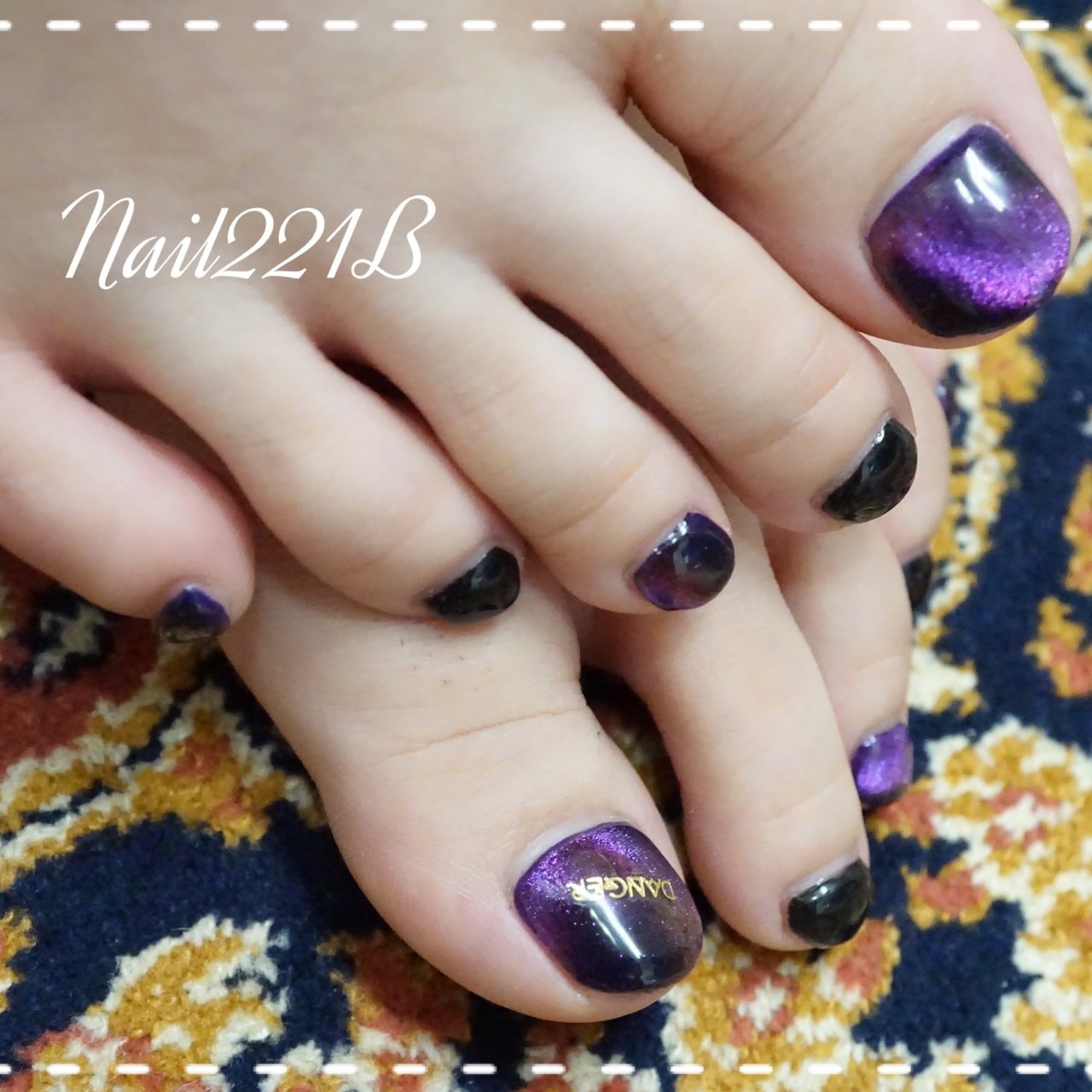 夏 オールシーズン 旅行 海 フット Nail221bのネイルデザイン No ネイルブック