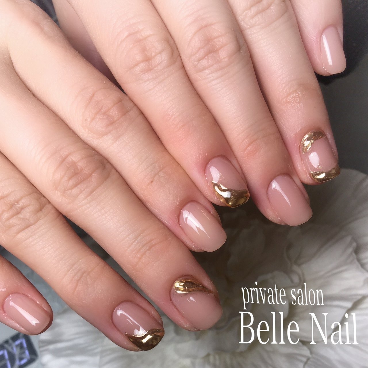 春 夏 オールシーズン ハンド シンプル Belle Nail Akiのネイルデザイン No ネイルブック