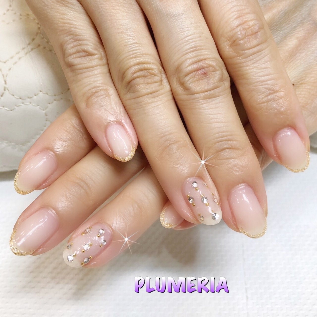 夏 パーティー デート 女子会 ハンド Plumeria 隠れ家サロンプルメリア のネイルデザイン No ネイルブック