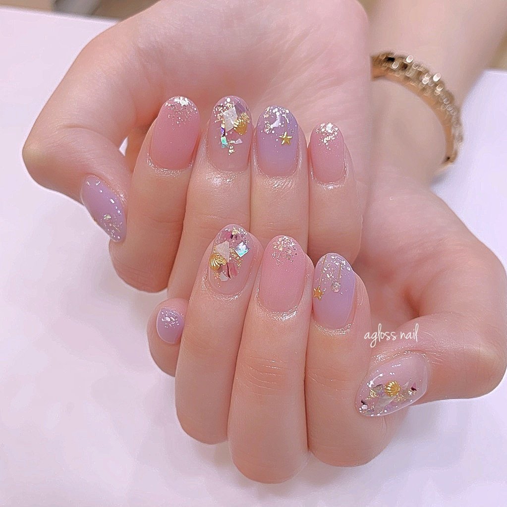 春 夏 秋 冬 ハンド Agloss Nailのネイルデザイン No ネイルブック