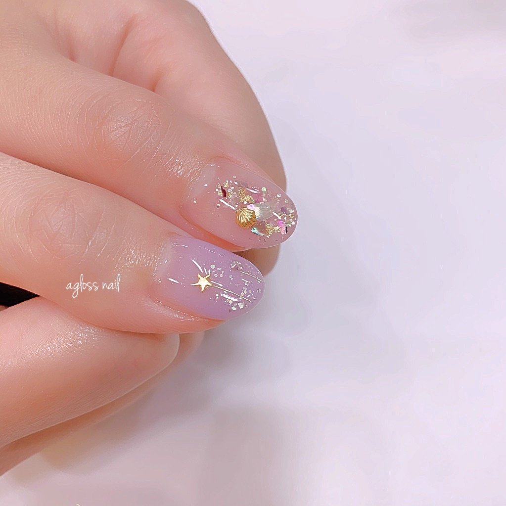 春 夏 秋 冬 ハンド Agloss Nailのネイルデザイン No ネイルブック