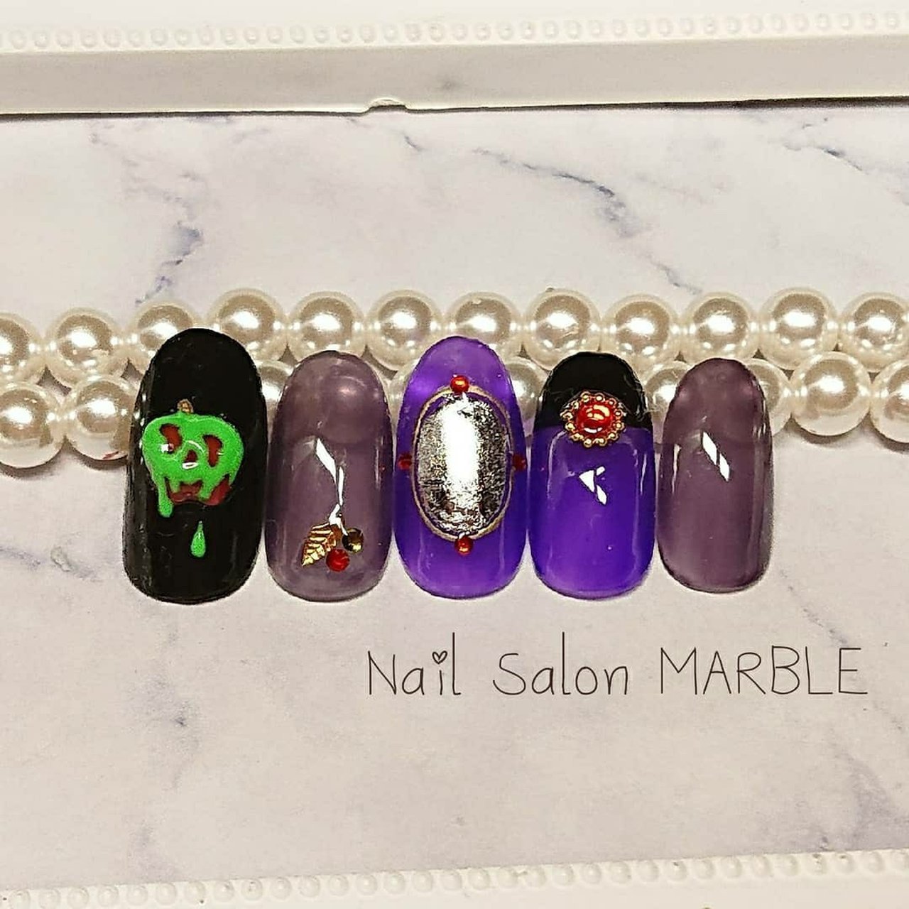 オールシーズン ライブ ハロウィン 女子会 ハンド Natsuのネイルデザイン No ネイルブック