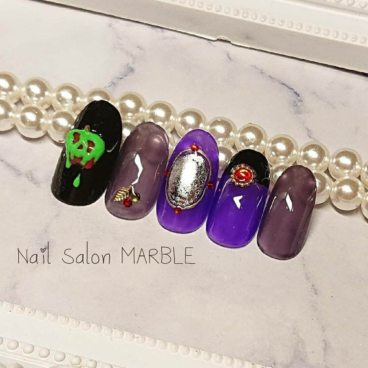 オールシーズン ライブ ハロウィン 女子会 ハンド Natsuのネイルデザイン No ネイルブック