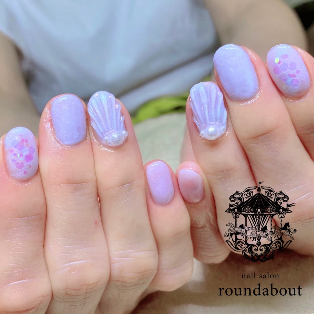 夏 旅行 海 リゾート ハンド Yuko Nail Salon Roundabout のネイルデザイン No ネイルブック