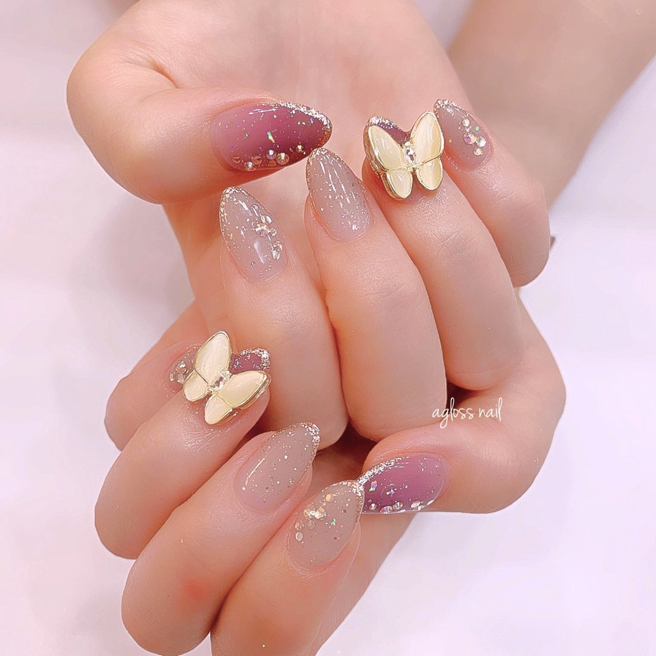 春 夏 秋 冬 ハンド Agloss Nailのネイルデザイン No ネイルブック