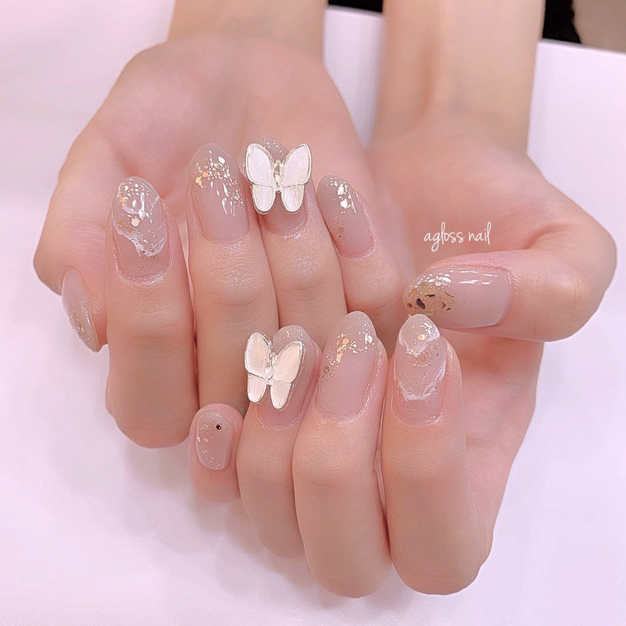 春 夏 秋 冬 ハンド Agloss Nailのネイルデザイン No ネイルブック