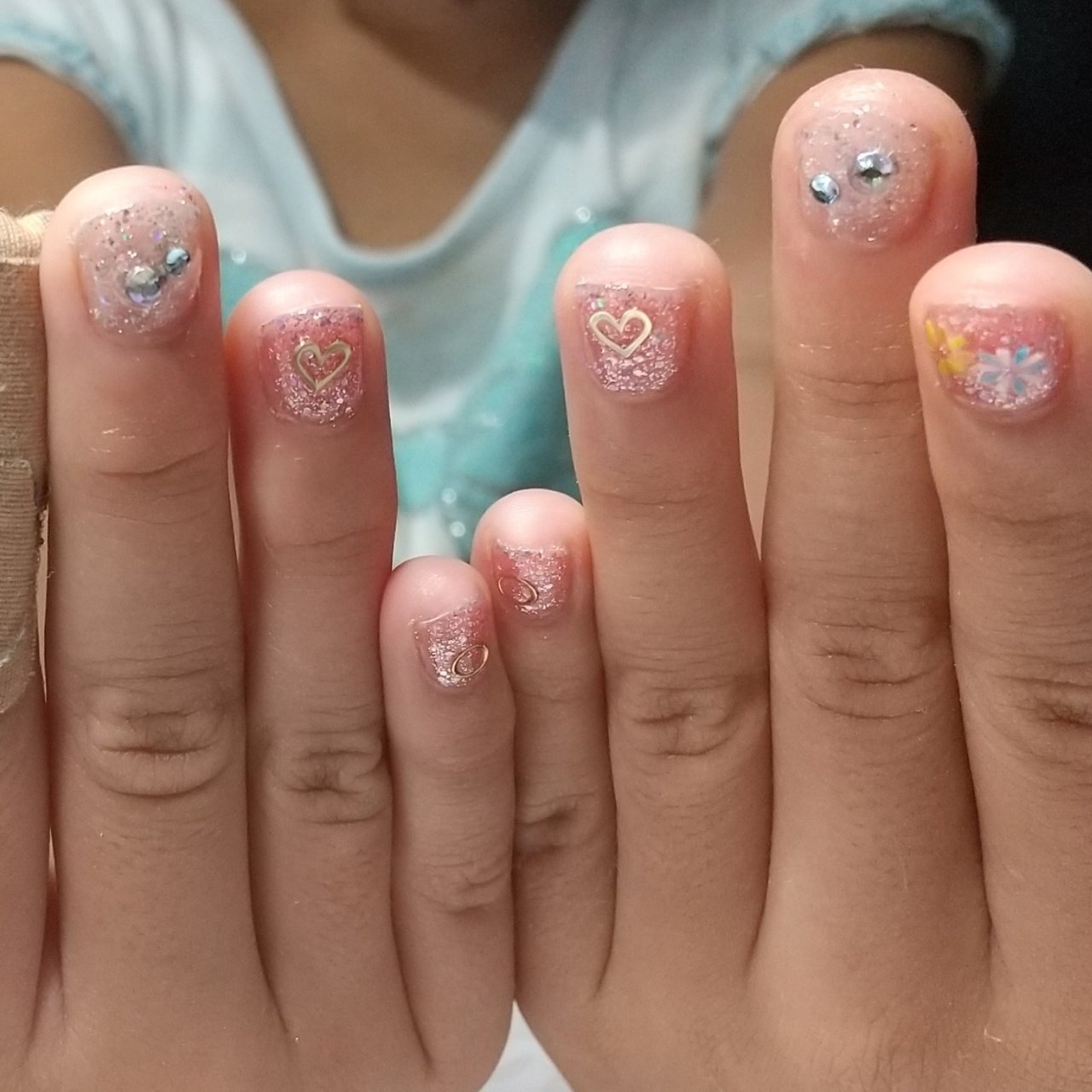 夏 ハンド ピンク シルバー お客様 S Nailのネイルデザイン No ネイルブック