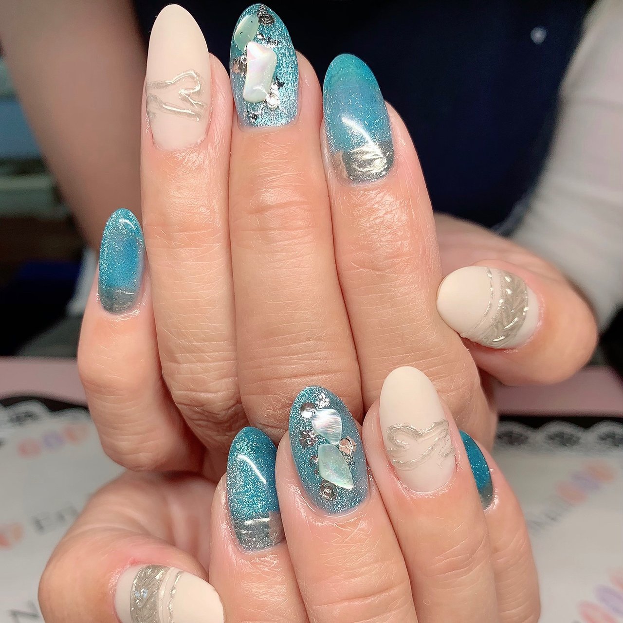 夏 海 リゾート 女子会 ハンド Eri Nailのネイルデザイン No ネイルブック