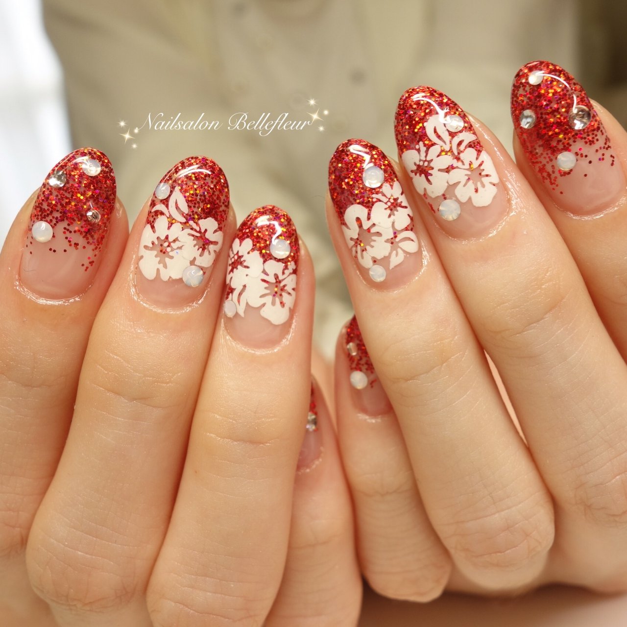 夏 海 リゾート ライブ グラデーション 秋田 Nailsalonbellefleur 加藤あさみ のネイルデザイン No ネイルブック