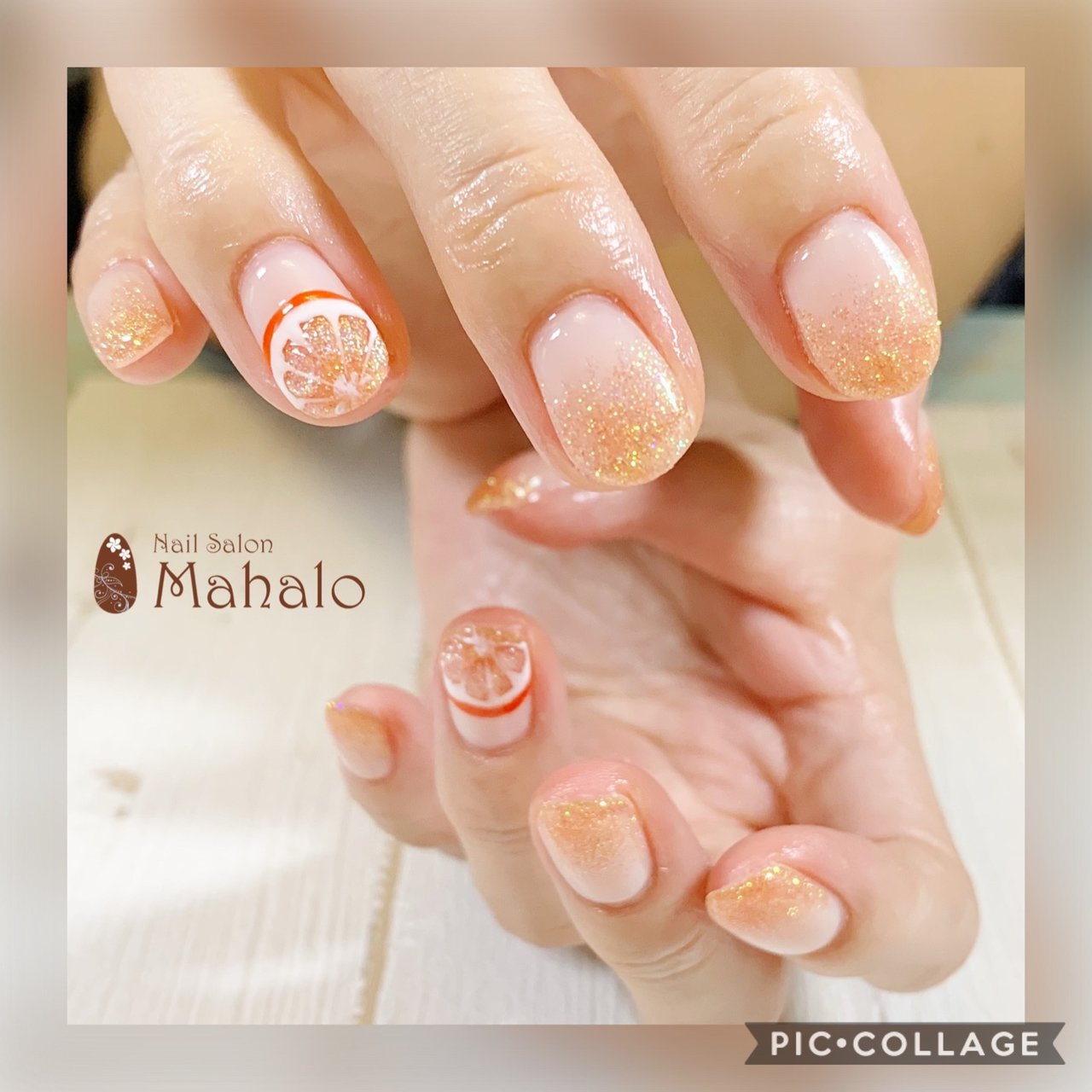 夏 オフィス パーティー 女子会 シンプル Nail Salon Mahaloのネイルデザイン No ネイルブック